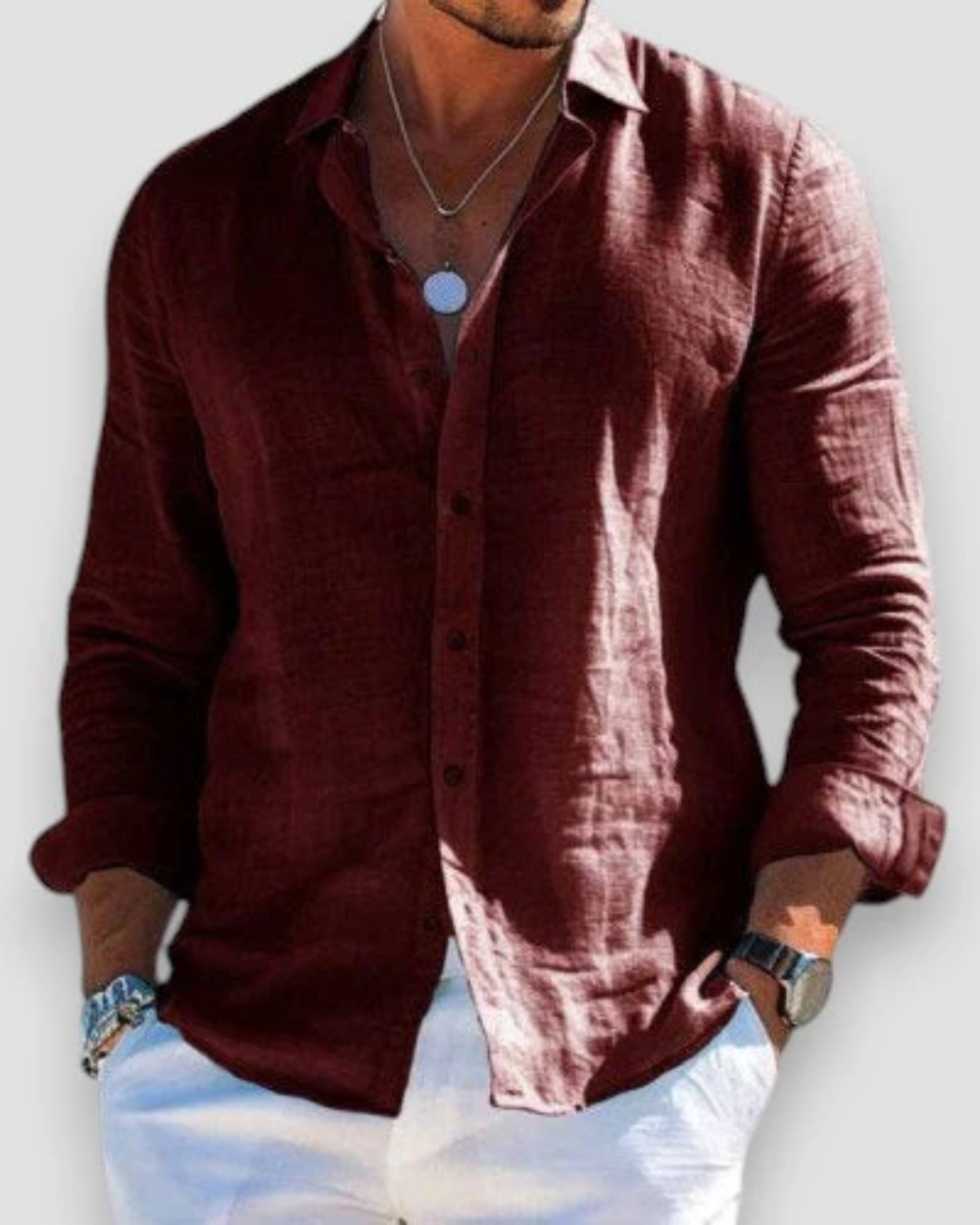 Johnny | Stijlvol casual overhemd voor heren voor een altijd perfecte look