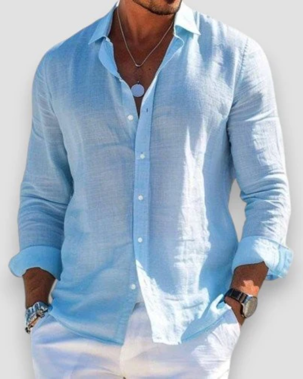 Johnny | Stijlvol casual overhemd voor heren voor een altijd perfecte look