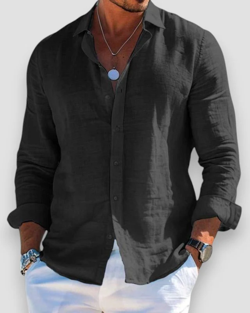 Johnny | Stijlvol casual overhemd voor heren voor een altijd perfecte look