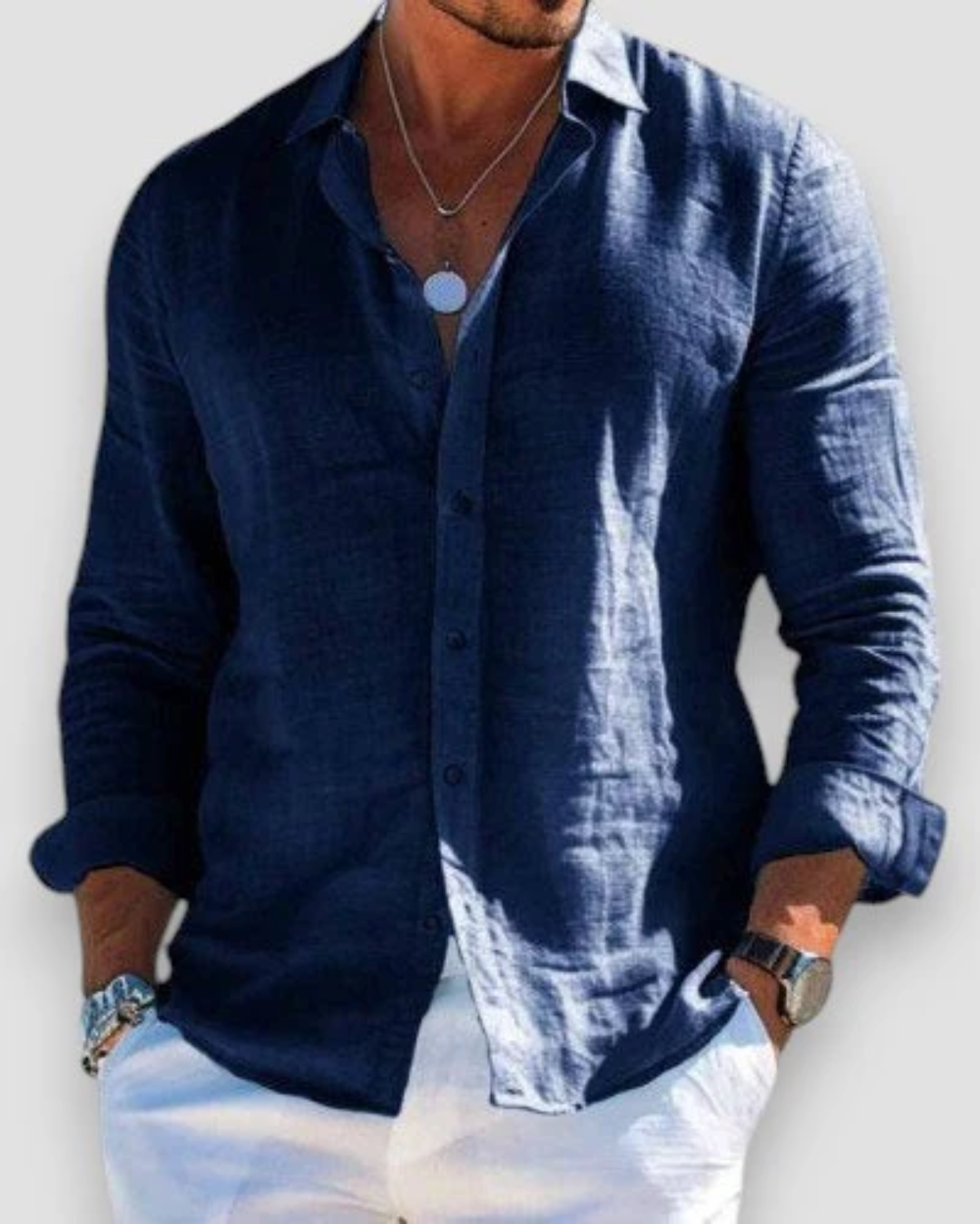 Johnny | Stijlvol casual overhemd voor heren voor een altijd perfecte look