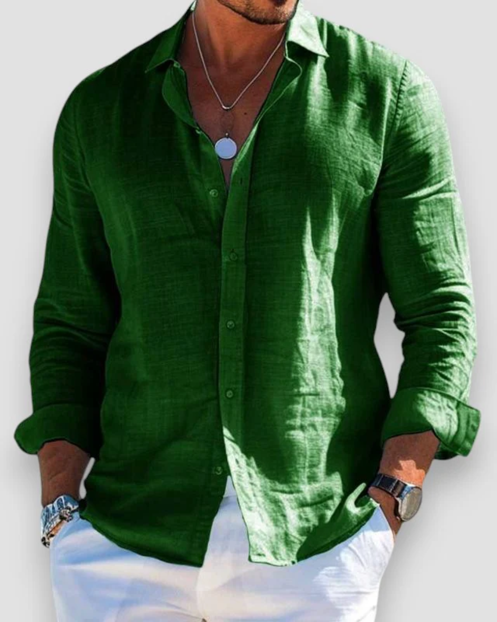 Johnny | Stijlvol casual overhemd voor heren voor een altijd perfecte look
