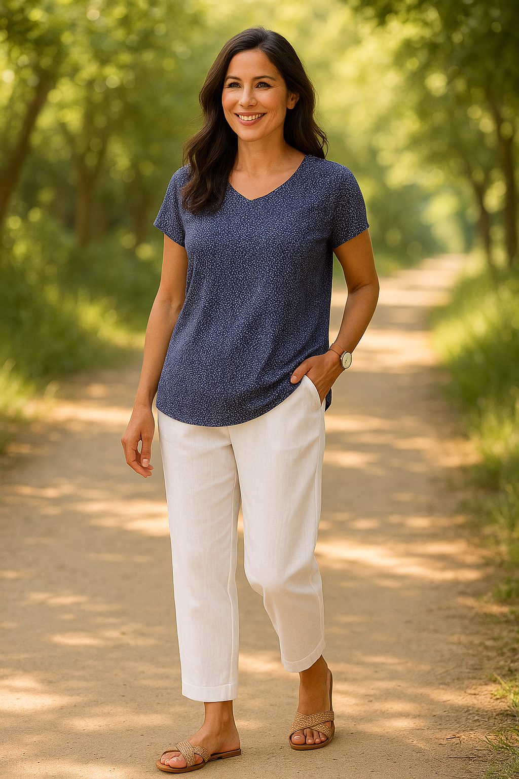 Amara | Elegante luchtige zomerbroek voor extra comfort
