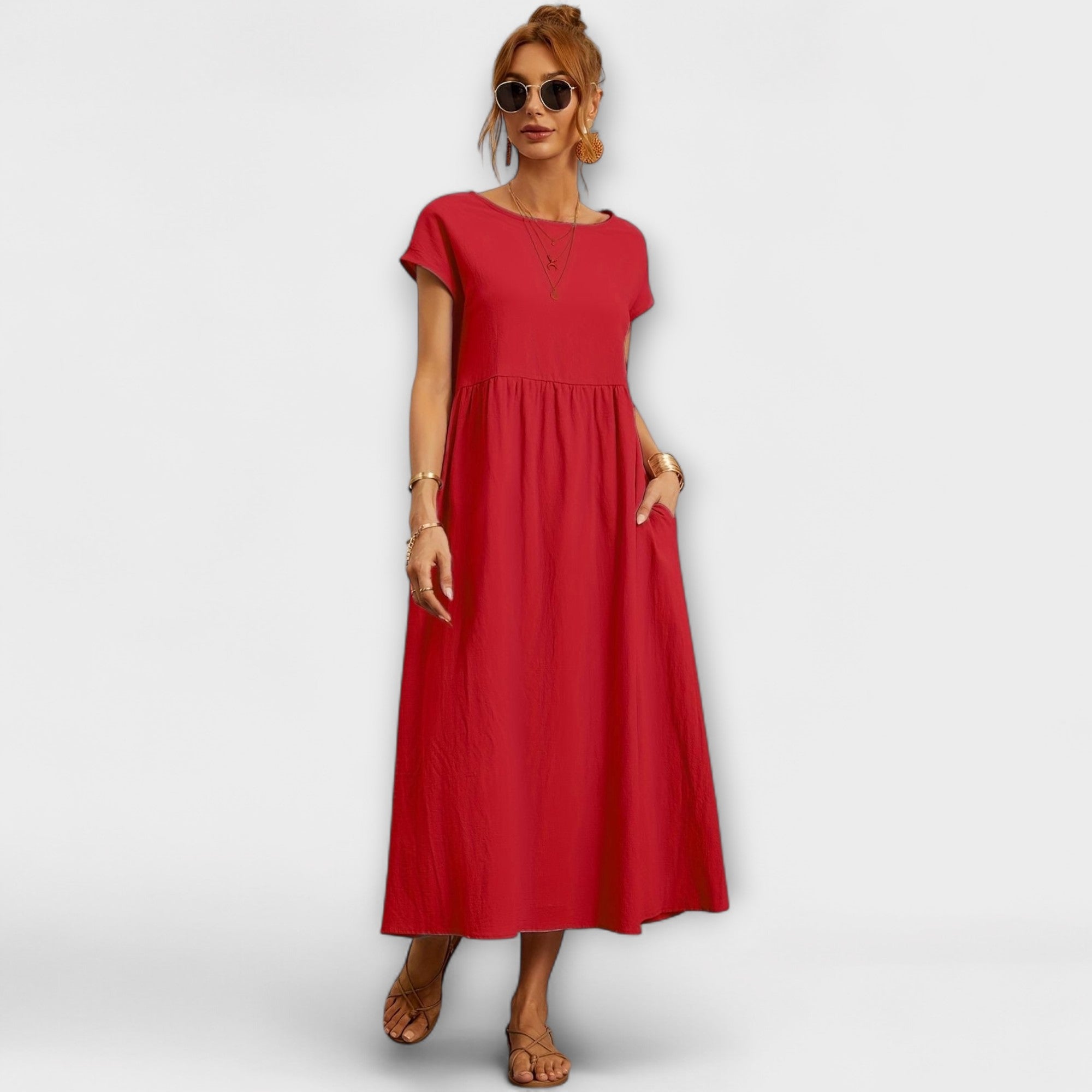 Saphira | Elegante casual jurk voor elke gelegenheid