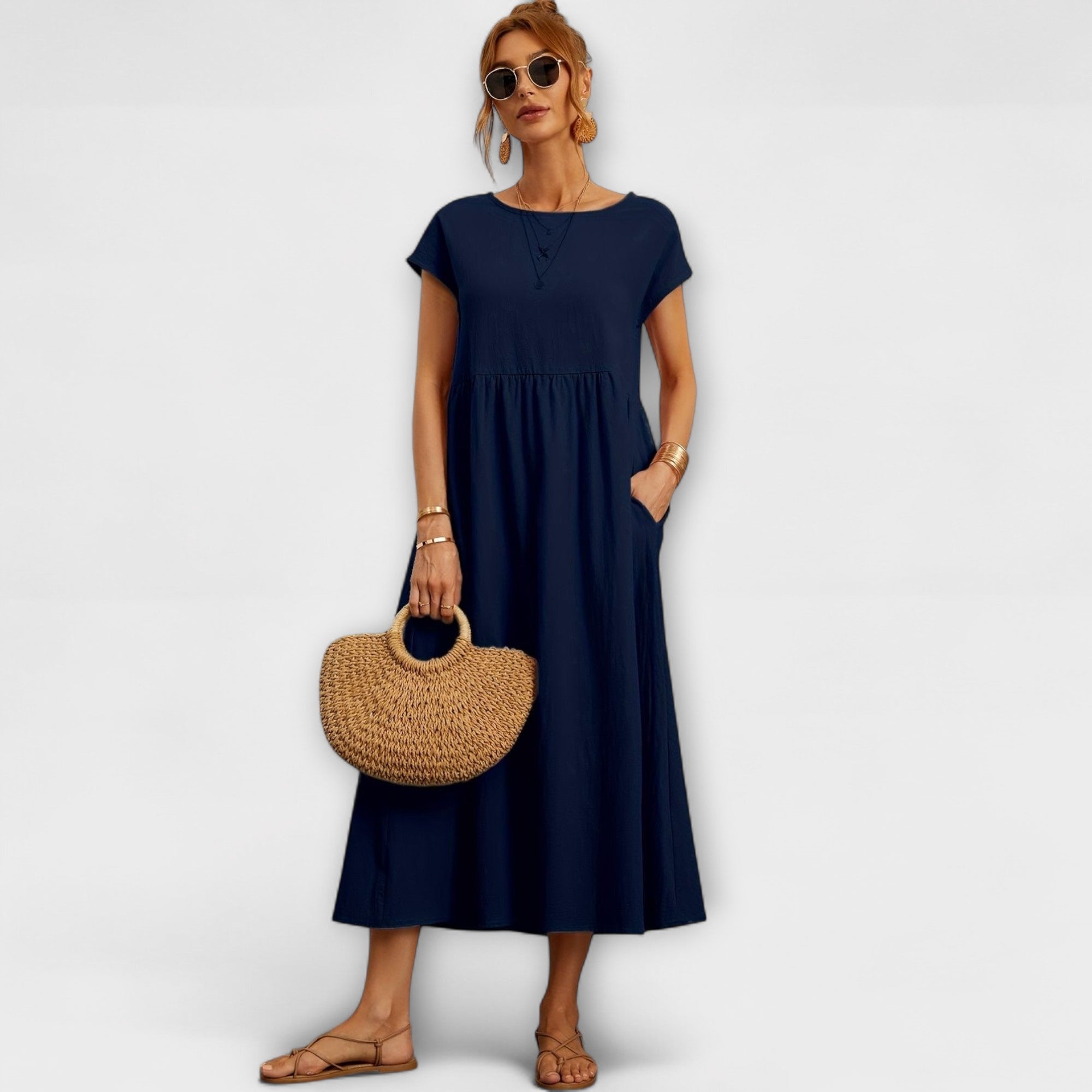 Saphira | Elegante casual jurk voor elke gelegenheid