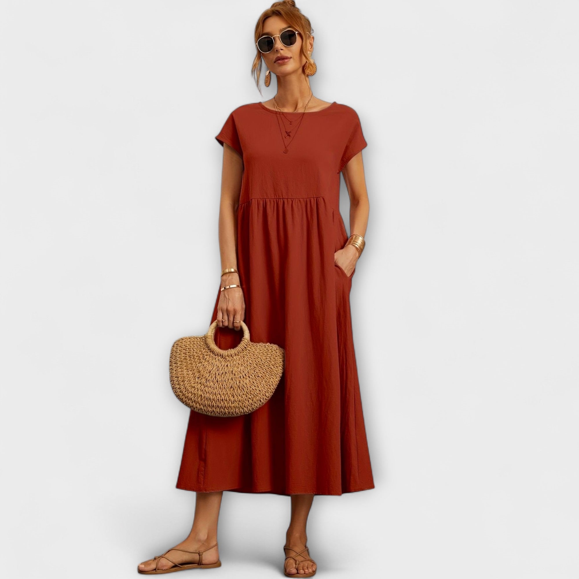 Saphira | Elegante casual jurk voor elke gelegenheid