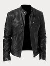 Jack | Casual leren jas, stijlvol en comfortabel.