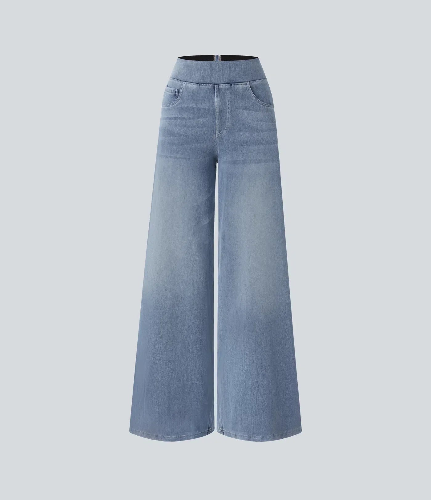 Soléa | Comfy elastische hoge taille broek voor ultiem draagcomfort